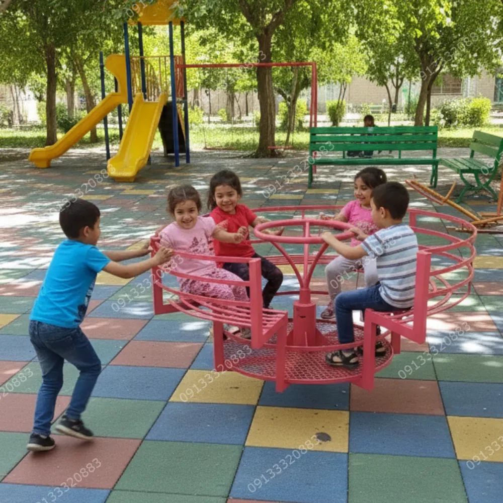 3.چرخ و فلک زمینی کد CH1